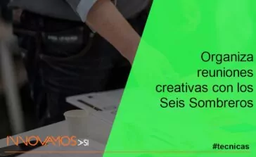 Organiza reuniones creativas con los Seis Sombreros